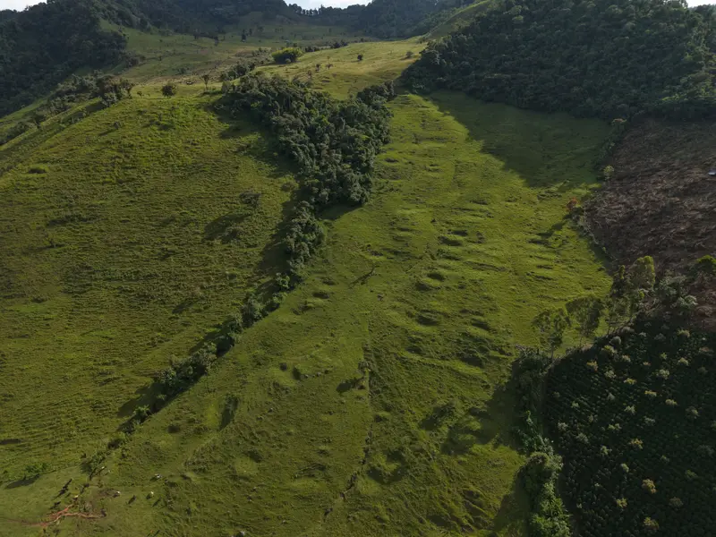 Vista aérea del valle de Morelia